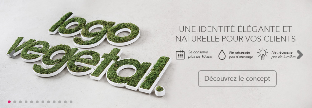 Le logo végétal, une nouveauté nature...